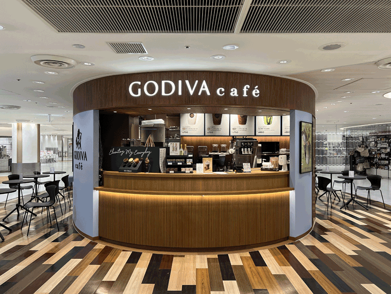 GODIVA café Narita Airport Terminal 1