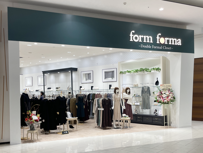 フォルムフォルマ　イオンモール京都桂川店　新店工事