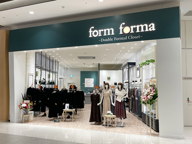 フォルムフォルマ　イオンモール京都桂川店　新店工事