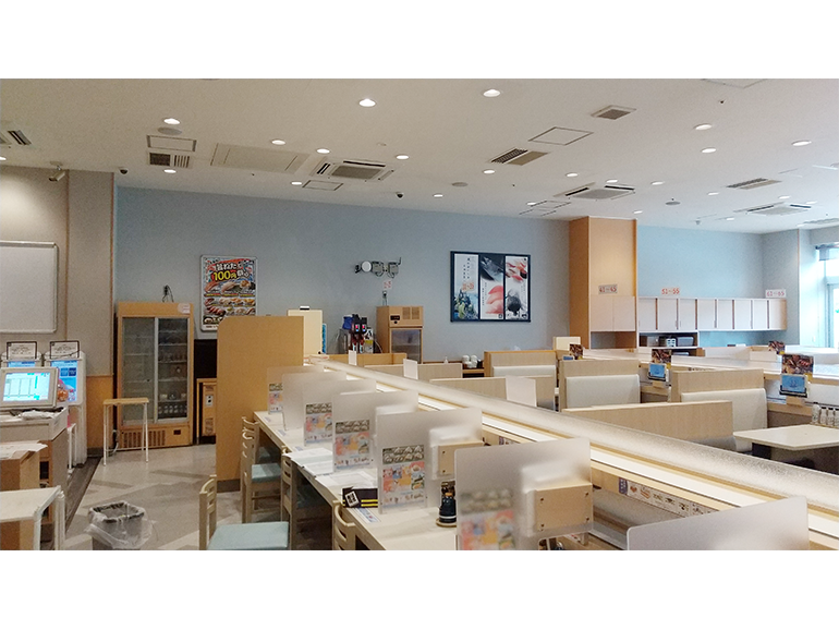 はま寿司 イオンモール福津店 改装工事の写真10