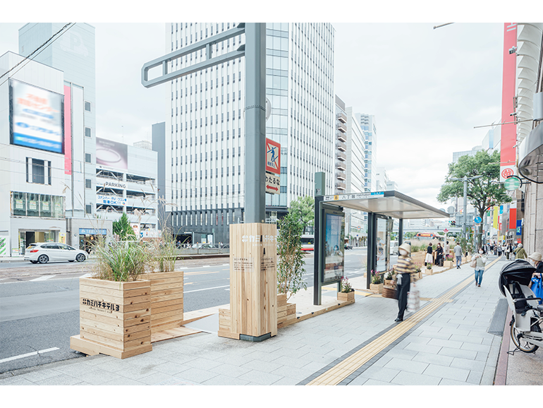 社会実験＃カミハチキテル３-URBAN TRANSIT HUB　パークレットの写真11